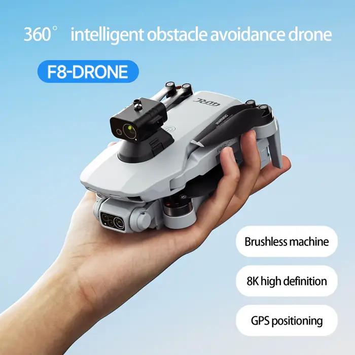 Nouveau F8 PRO MAX GPS Drone professionnel 8K HD double caméra écran d'affichage 5G Wifi FPV