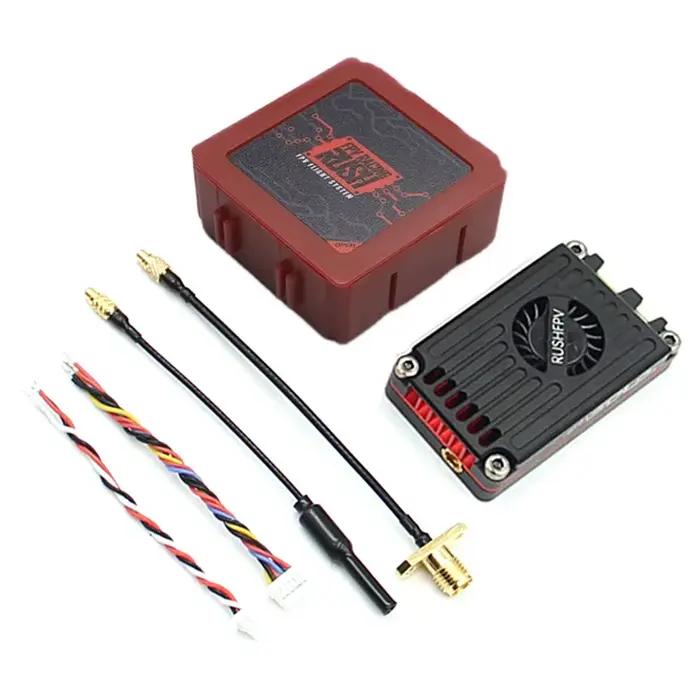 RUSHFPV RUSH MAX SOLO 5.8GHz 2.5W VTX 5.8G coque CNC ventilateur de refroidissement intégré pour Drone de course RC FPV Freestyle longue portée