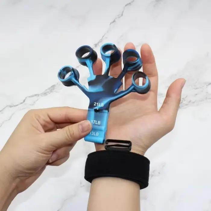 Pince à doigt, exercice de guitare, 6 niveaux résistants, outils physiques de récupération, renforcement des mains pour Patient
