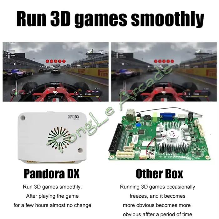 Boîte de jeu 2026 Pandora SAGA Box DX, version arcade Jamma spéciale 5018 en 1 pour console, 3P 4P, compatible HDMI VGA CRT, Tekken