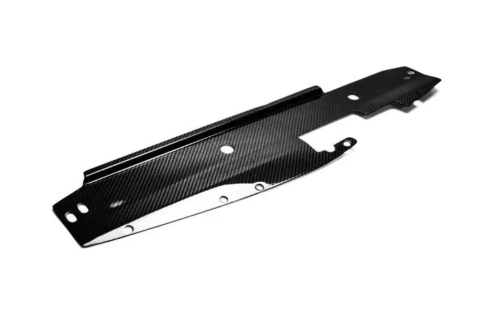 Kit Carrosserie Racing pour Mitsubishi Lancer Evolution EVO 4 5 6 – Panneau de Refroidissement en Fibre de Carbone Brillant – Cache Moteur Intérieur