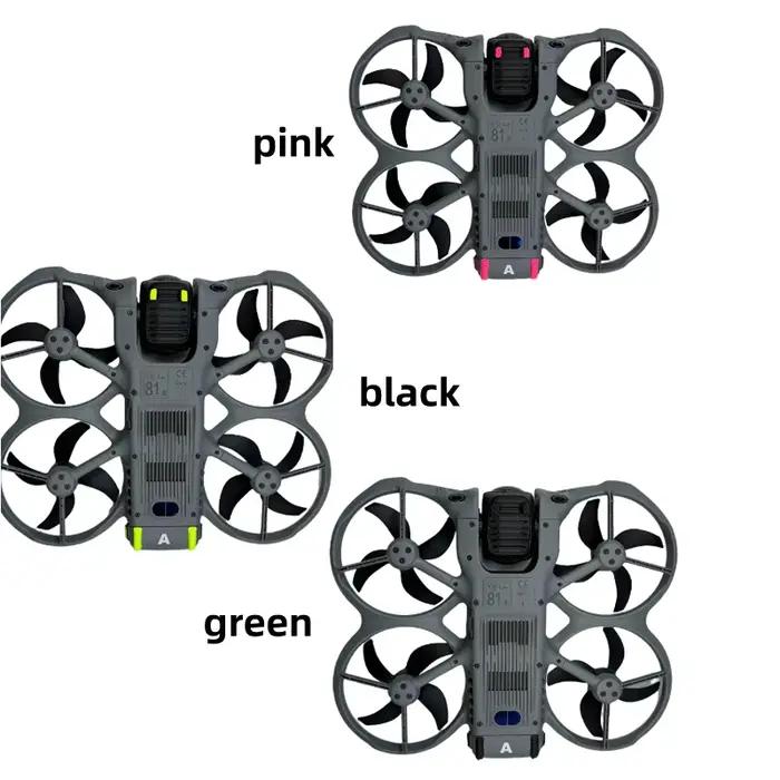 1 ensemble d'autocollants d'étiquetage de batterie / autocollants de carrosserie pour accessoires de drone DJI AVATA 360