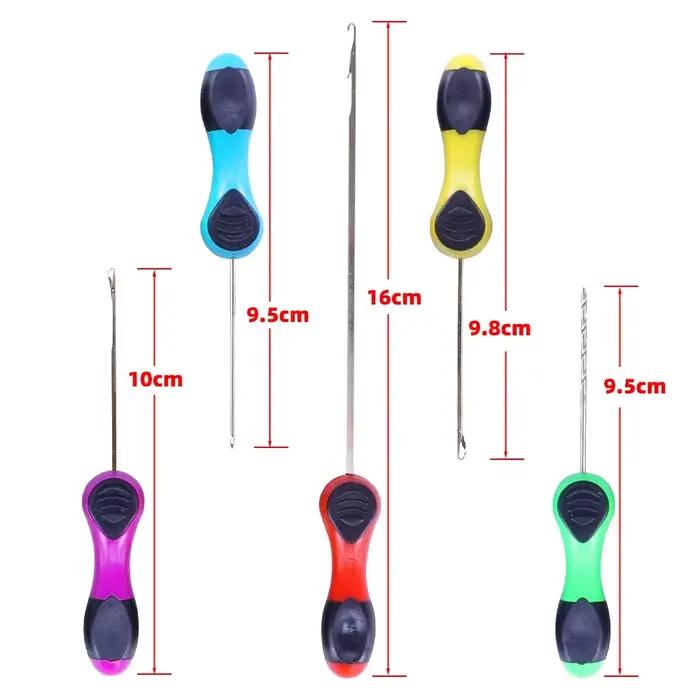 5x outil de pêche à la carpe ensemble d'aiguilles d'appât Pop Up Boilie plates-formes BT20 carpe crochet plate-forme outils de fabrication accessoires