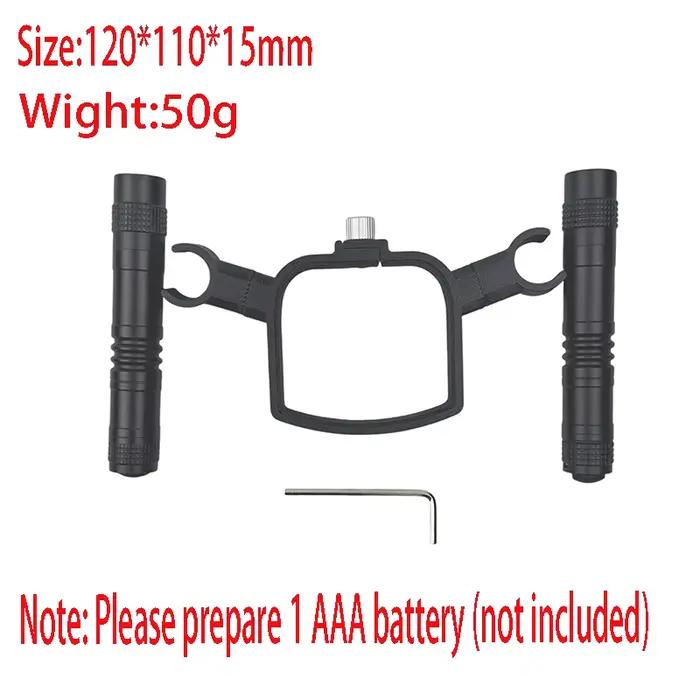 Lampe de vol de nuit double DJI Lito 1/X1 avec support d'éclairage
