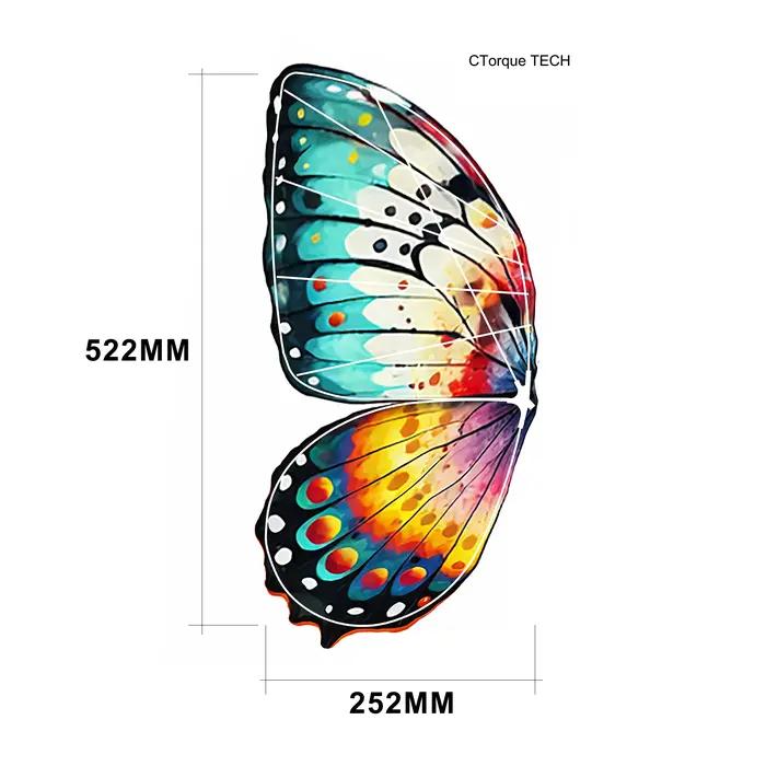 Drone papillon bionique RC Ctorque – Jouet insecte volant à ailes battantes avec lumière LED