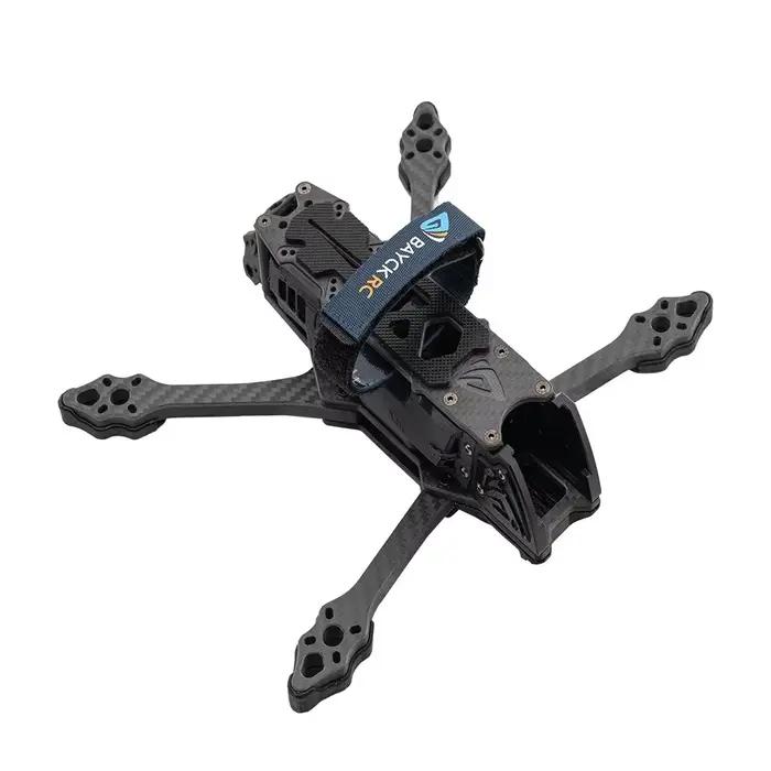 Drone de course FPV HawkSpeed SEAS HARKS DC avec cadre de 5 pouces, bras de 6 mm et hélices de 5 pouces pour passionnés de vol et photographes aériens