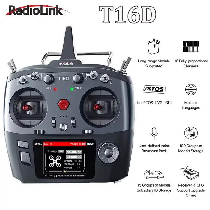Émetteur RC RadioLink T16D 16CH 2