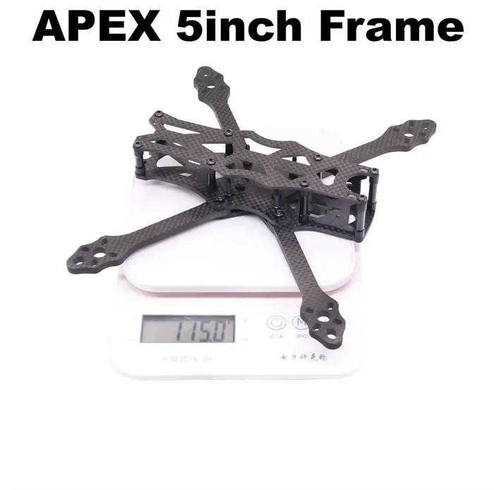 Kit de châssis de drone FPV APEX 5 pouces en fibre de carbone
