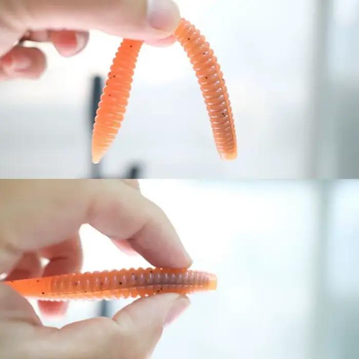 Rock Worm construit dans un leurre haute densité bicolore, bar de mer, artefact de poisson mandarin, nouveau style