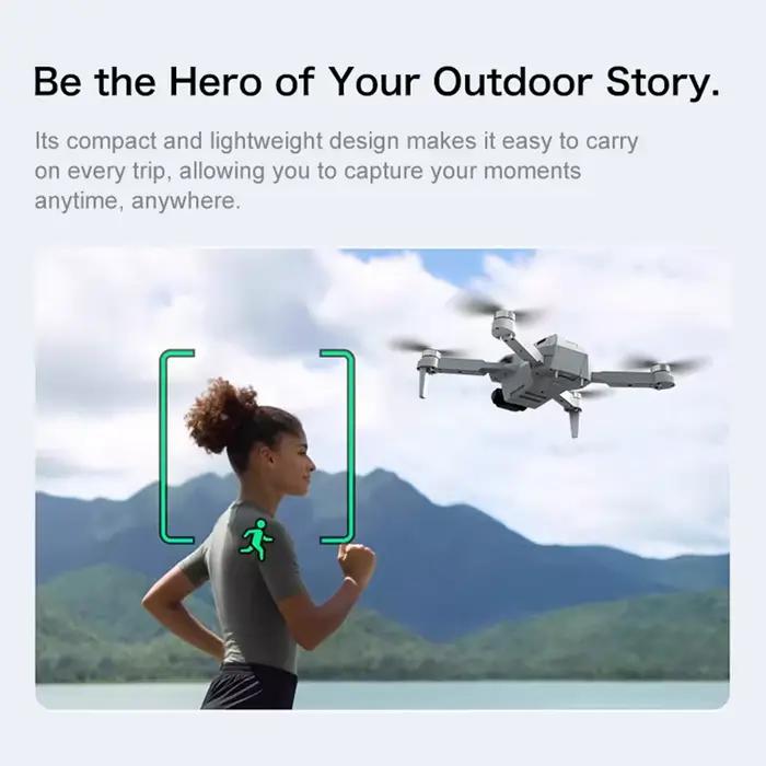 Drone AERI 100 avec positionnement par flux optique