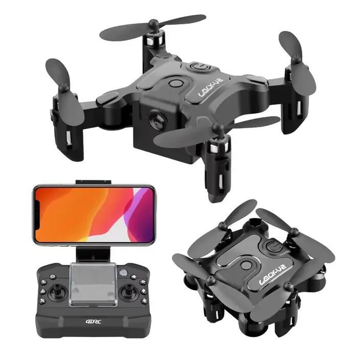 Mini Drone 4K HD Caméra WiFi FPV Maintien d'Altitude Professionnel Pliable Quadrirotor RC Drone Enfant Jouets Cadeau Occasions Spéciales