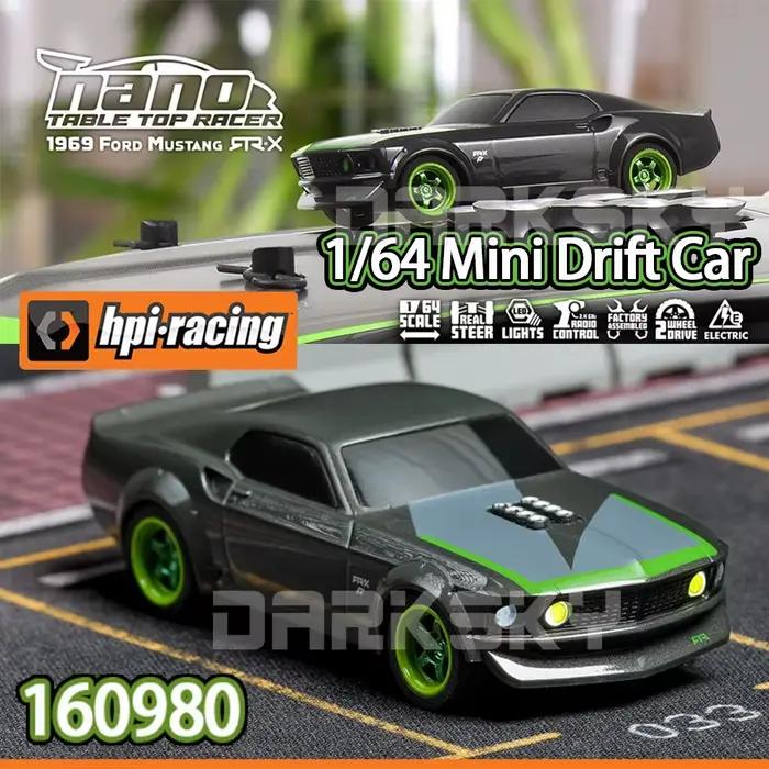 HPI RACING 1/64 Nano 160980 Voiture de course à dérive plate MINI RC