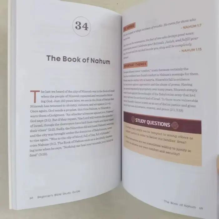 Guide d'étude biblique pour débutants, livre broché en anglais, apprentissage de la Bible pour nouveaux croyants, livre sur la foi chrétienne et les Écritures