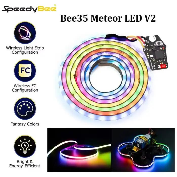 Bee35 Meteor LED V2 - Éclairage RVB Programmable pour Drones FPV