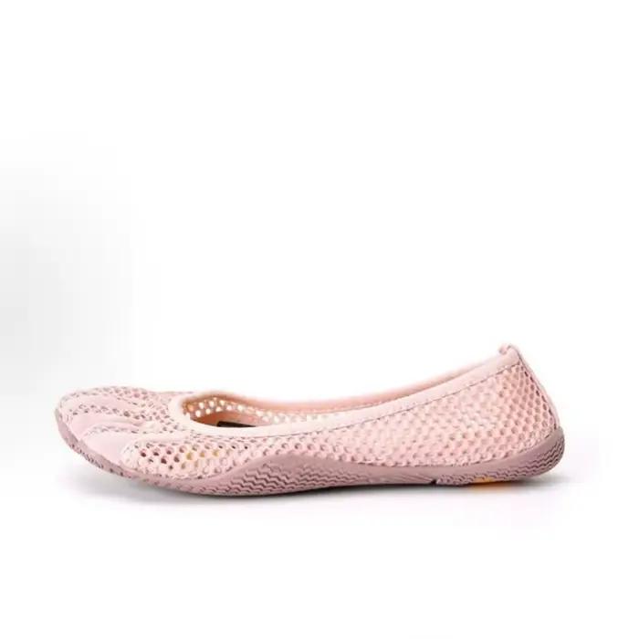 Chaussures à cinq doigts noires et rouges pour femmes, chaussures de sport à semelle souple, antidérapantes, respirantes, à séchage rapide, pour Fitness, Yoga, danse