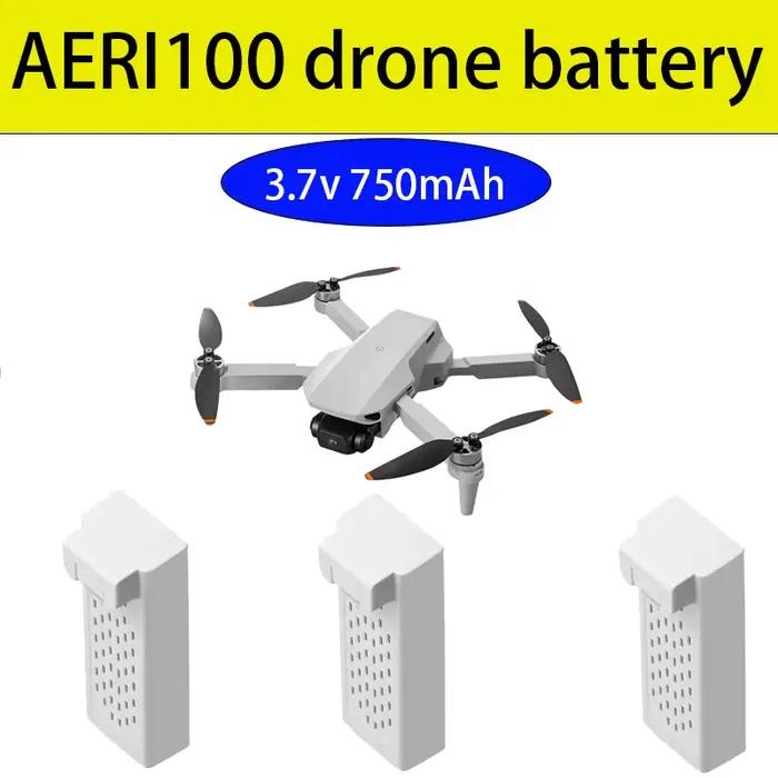 Batterie pour drone AERI100, batterie originale 3.7V 750mAh, vente en gros