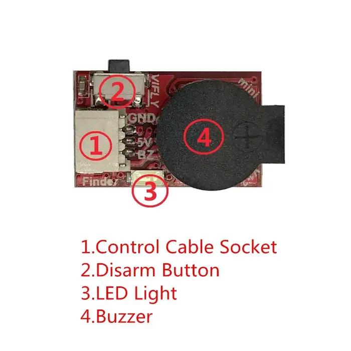 VIFLY-Mini importateur micro FPV, Finder, Buzzer Tracker, 100DB