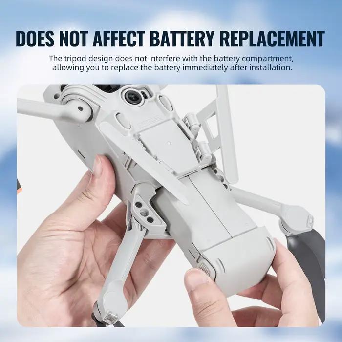 Trépied pliable à dégagement rapide et léger pour drone DJI Lito X1/1, spécialement conçu pour les drones