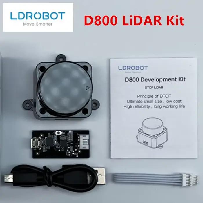 Kit Lidar LDROBOT D800 25 mètres DTOF