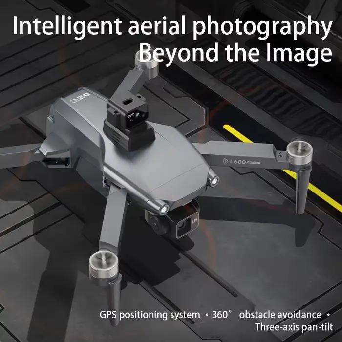 Nouveau Drone professionnel L600 Pro Max avec caméra 8K cardan 3 axes WIFI 360 ° Évitement d'obstacles grand écran FPV