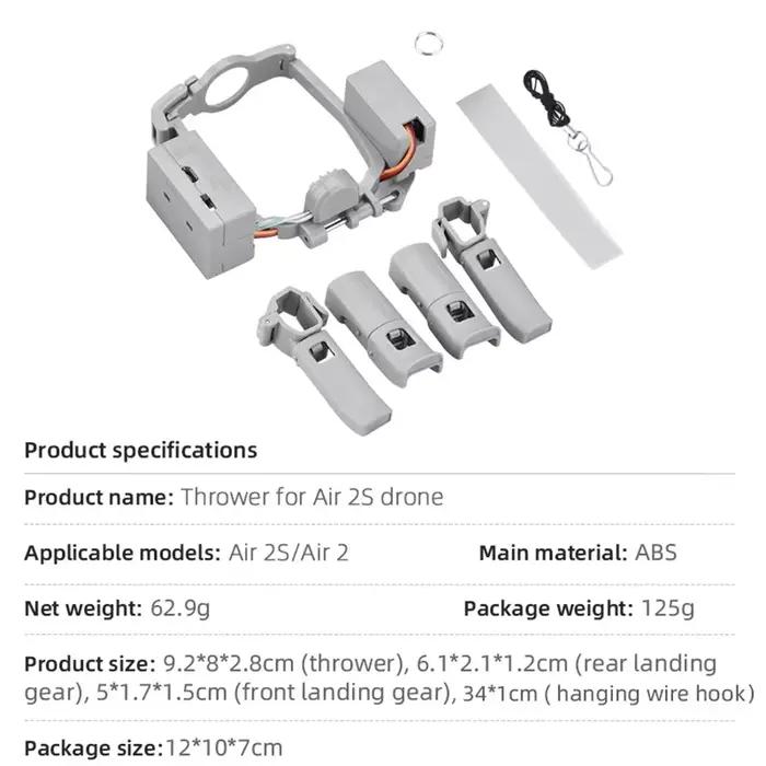 BRDRC système de déclenchement pour DJI Air 2S/Mavic Air 2