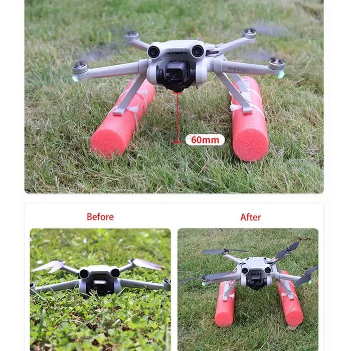 Accessoire flotteur de train d'atterrissage d'eau pour drone BEHORSE compatible DJI Mini 3 Mini 3 Pro Mini 4 Pro occasions nautiques et photographie aérienne unique