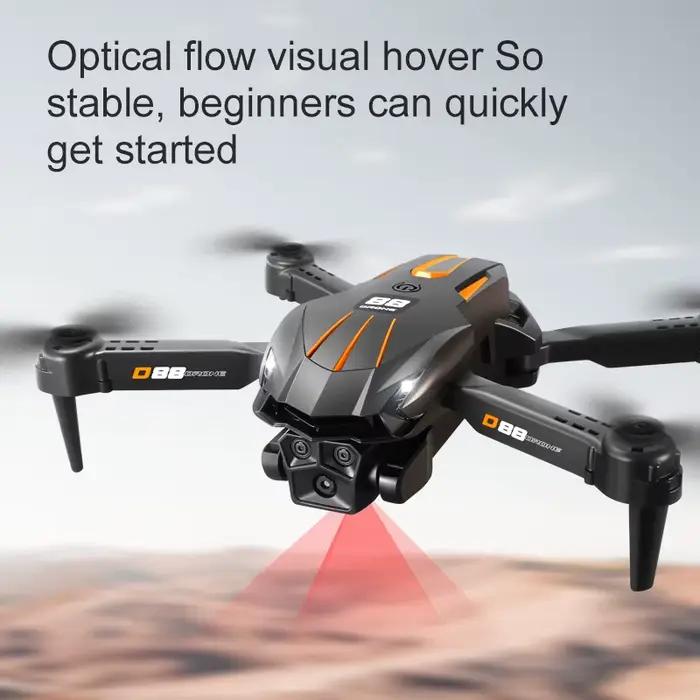 Xiaomi D88 Drone 8K HD double caméra photographie aérienne professionnelle flux optique vol stationnaire geste tir pliable quadrirotor 