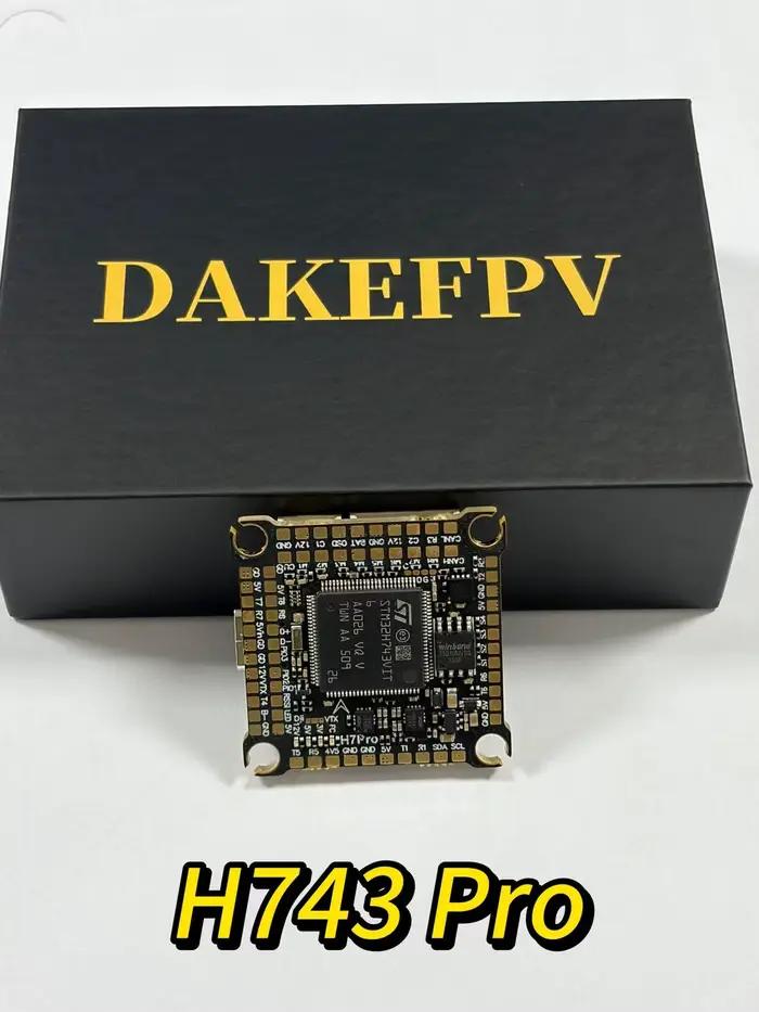 Contrôleur de vol DAKEFPV H7 H743 Pro FC compatible BetaFlight Ardupilot INAV pour drone DJI FPV freestyle