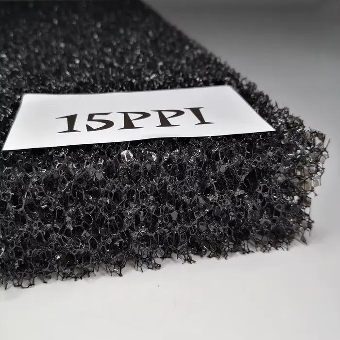 Éponge en coton pour filtre d'aquarium, accessoires de radiateur, décoration biochimique pratique, mousse noire précieuse pour sécuritaires à poissons
