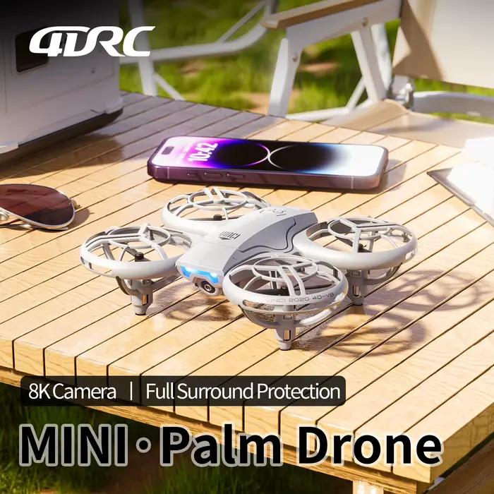 4DRC nouveau V8 Mini Drone 6k profession HD caméra grand Angle WiFi FPV RC Dron hauteur garder Drones hélicoptère enfants jouets cadeaux