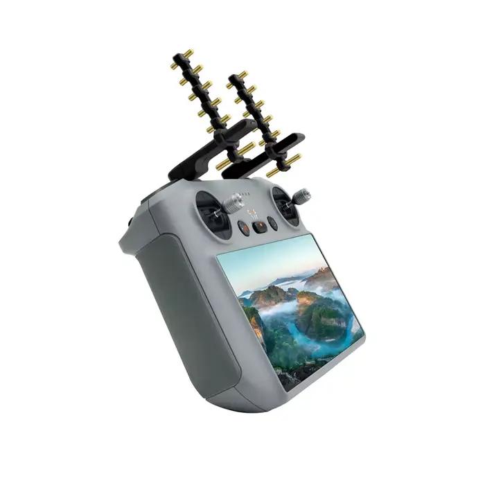 Antenne Yagi-Uda pour Drone DJI Air 3 MINI 4 PRO Boosteur de Signal pour DJI Air 3 RC 2 Accessoires de Télécommande Gris Clair Haute Durabilité Portée Élargie Occasions Spéciales
