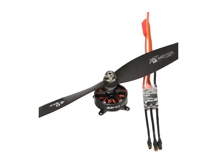 T-Motor – nouveau ensemble combiné BPP-4D F3P comprenant (moteur à courant continu sans balais AM40 4D + ESC F3P 16A +