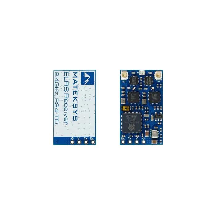 Matek R24-TD MATEKSYS EXPRESSLRS 2.4GHZ VRAI DIVERSITY Récepteur ELRS RX Pour RC FPV Long Rang Racing Drone