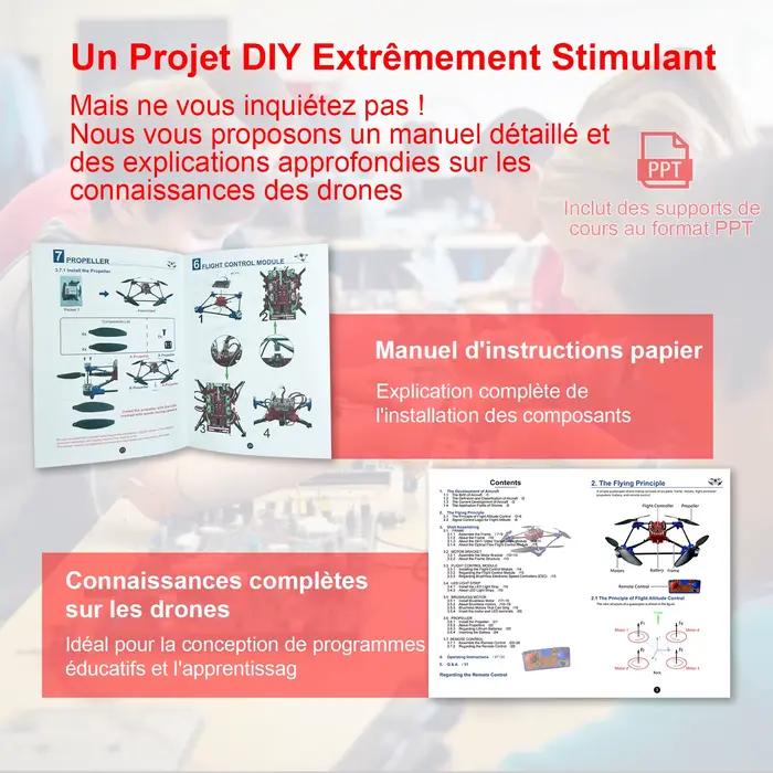 Kit DIY de drone quadricoptère