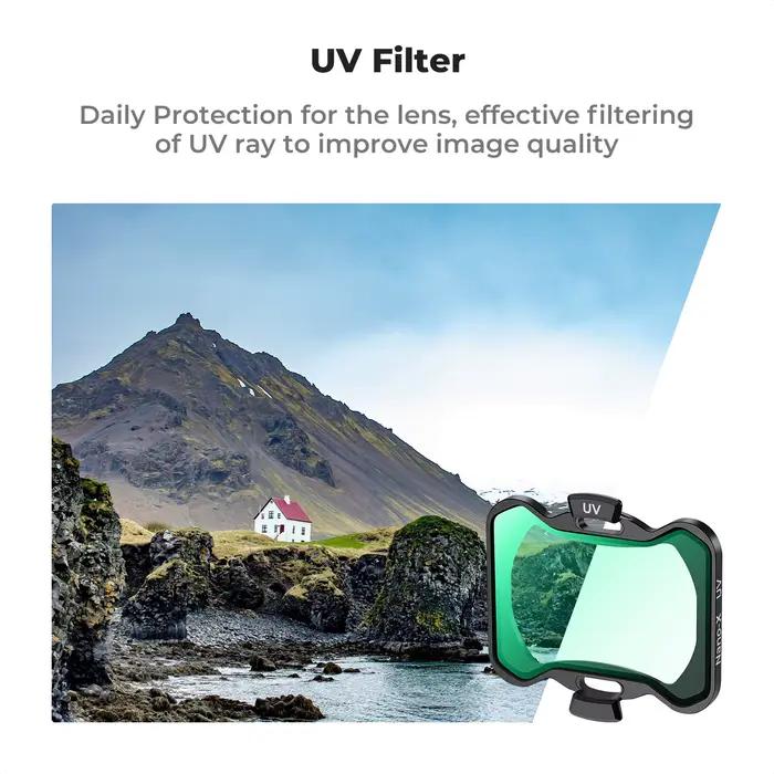 Filtres UV ND pour Drone DJI Avata 2 Kit ND4 ND8 ND16 ND32 Compatible avec Accessoires Drone Occasions Spéciales