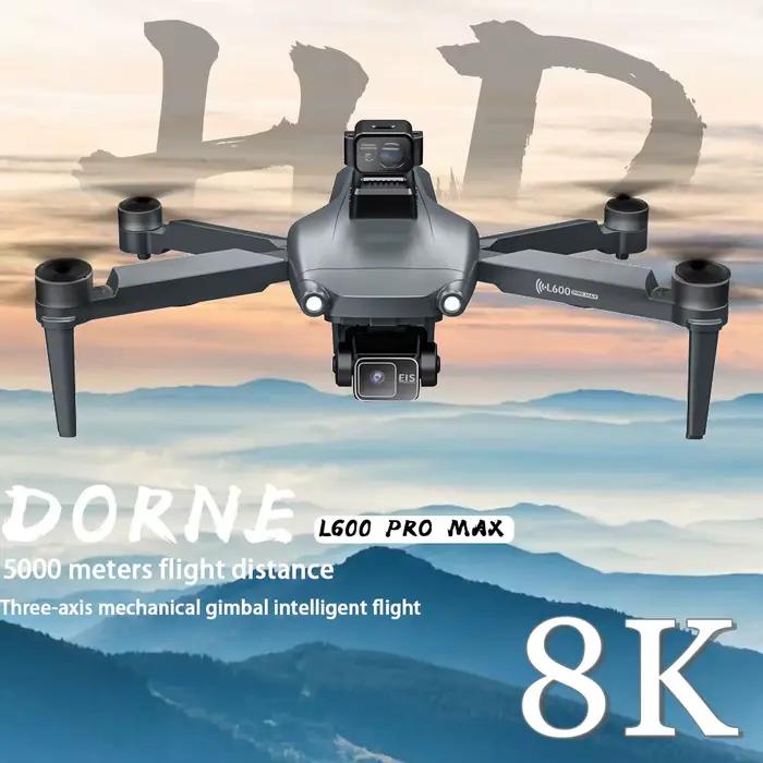 Drone LFEMALE PRO MAX avec Caméra 8K, GPS, FPV, Stabilisateur d'Image à Cardan pour Photographie Aérienne et Vidéo Haute Qualité Occasions Spéciales
