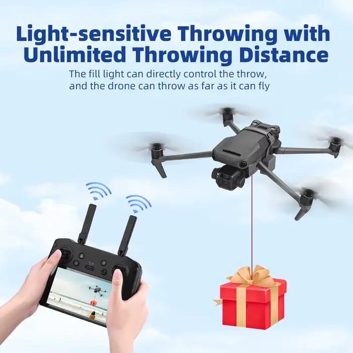 Lanceur de Drone Airdrop pour Mavic 3 Pro Accessoire de Pêche Longue Distance Photographie Cadeau Occasions Spéciales