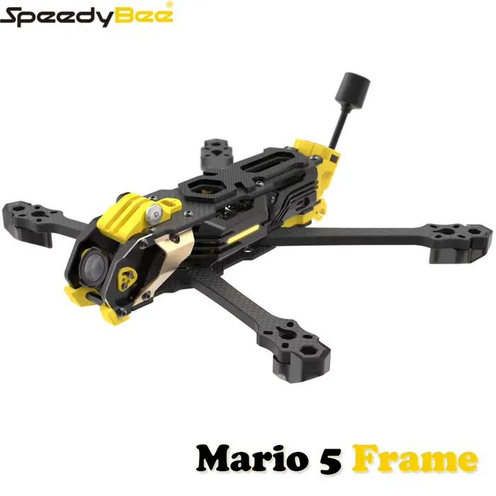 Mario 5 cadre 5 pouces Version DC/XH avec plaque en Fiber de carbone FPV Freestyle RC Drone de course pour O3/O4 PRO