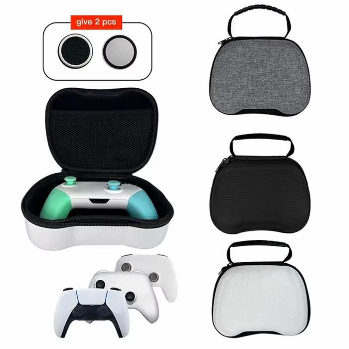 Convient aux cartes de jeu PS5/XBOX série X/S/SWITCH, boîte de protection rigide de transport de contrôleur de voyage, envoyer deux capuchons à bascule