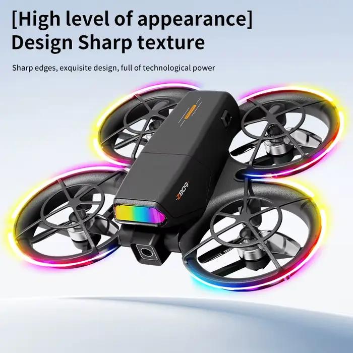 Drone quadricoptère RC avec caméra intégrée et fonction de contrôle par smartphone pour les aventures aériennes et les prises de vue créatives