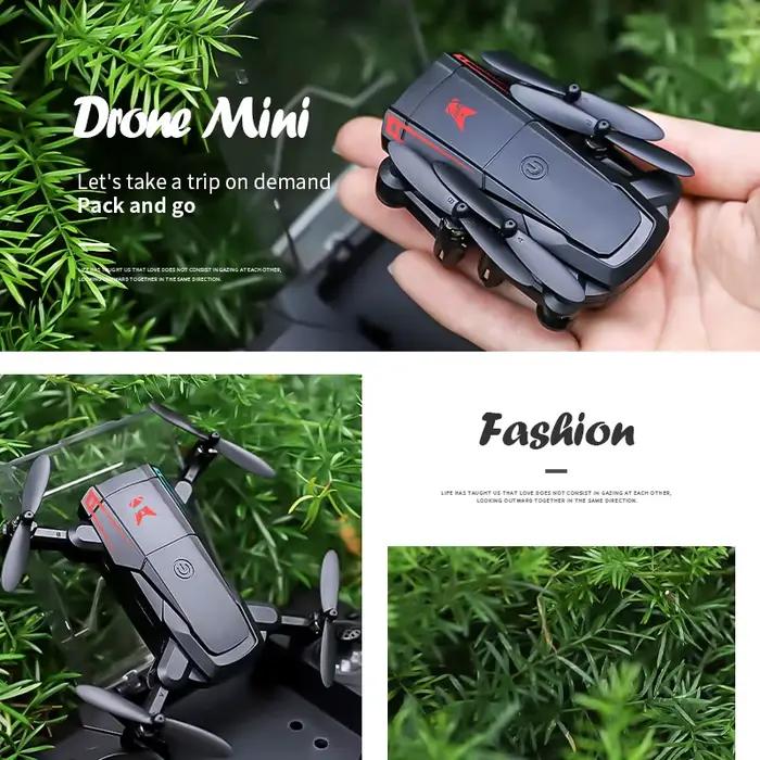 Nouveau D17 Mini Drone 4k professionnel HD grand Angle caméra WiFi FPV RC
