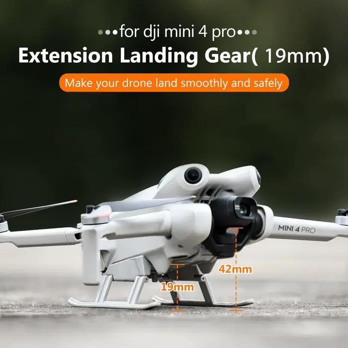 Kit de patins d'atterrissage pliables et extensibles STARTRC pour drone DJI Mini 4 Pro