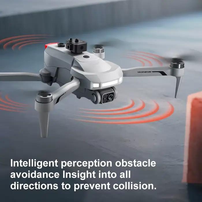 4DRC nouveau Drone V34 8K professionnel 4K HD caméra moteur sans brosse évitement d'obstacles pliable quadrirotor aérien optique RC jouet