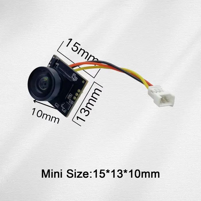 Mini caméra FPV 5, 8g 1200TVL PAL 170 degrés avec transmetteur vidéo