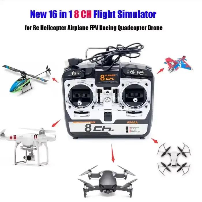 Simulateur de vol pour hélicoptère RC