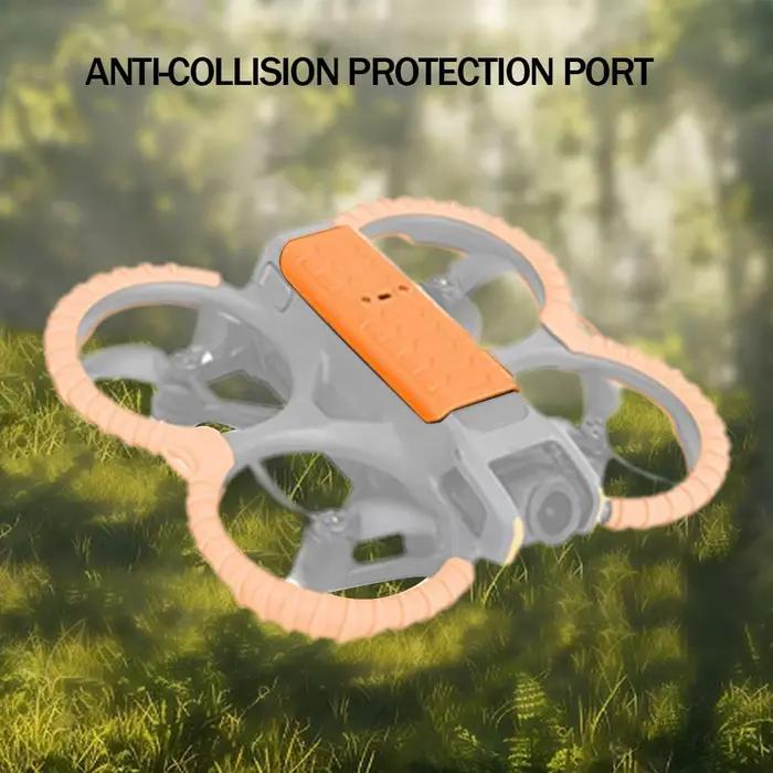 Plaque de protection arrière de drone pour DJI AVATA 2 protection anti-collision en TPU accessoire de drone occasion spéciale vols quotidiens compétitions cadeau unique