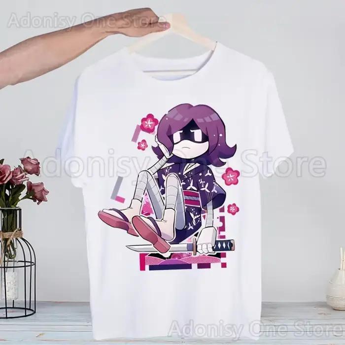 Meurtre Drones mode homme T-shirt été mode T-shirt décontracté blanc drôle dessin animé imprimé T-shirt Hip Pop hauts T-shirt