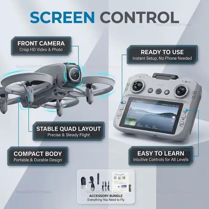 Nouveau Mini Drone 2026 WIFI FPV Professionnel avec Caméra 8K
