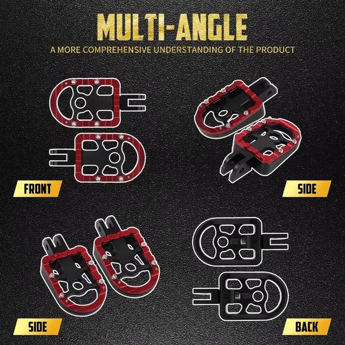 Repose-pieds avant pour conducteur de moto, pédale de repose-pieds pour Harley Softail Low Rider Breakout FXBB 2018-Up Sportster S RH1250S