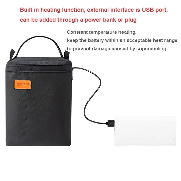 STARTRC Mini 5/4 Pro Drone batterie Thermostat sac chauffant pour DJI Neo/Mini 3 Pro/Air 3